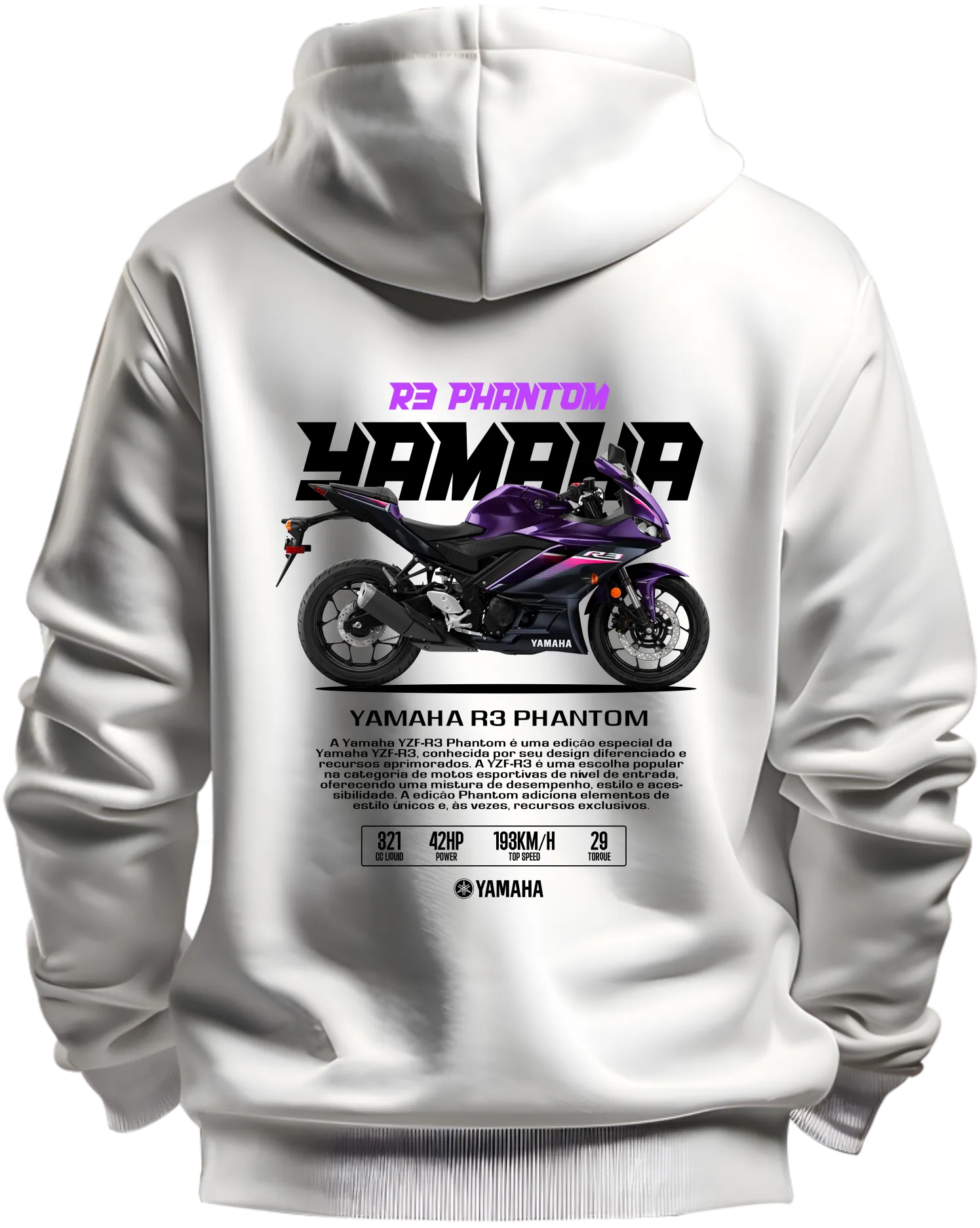 Buzo Yamaha R3 Phantom 01 en Villa Carlos Paz, Córdoba
