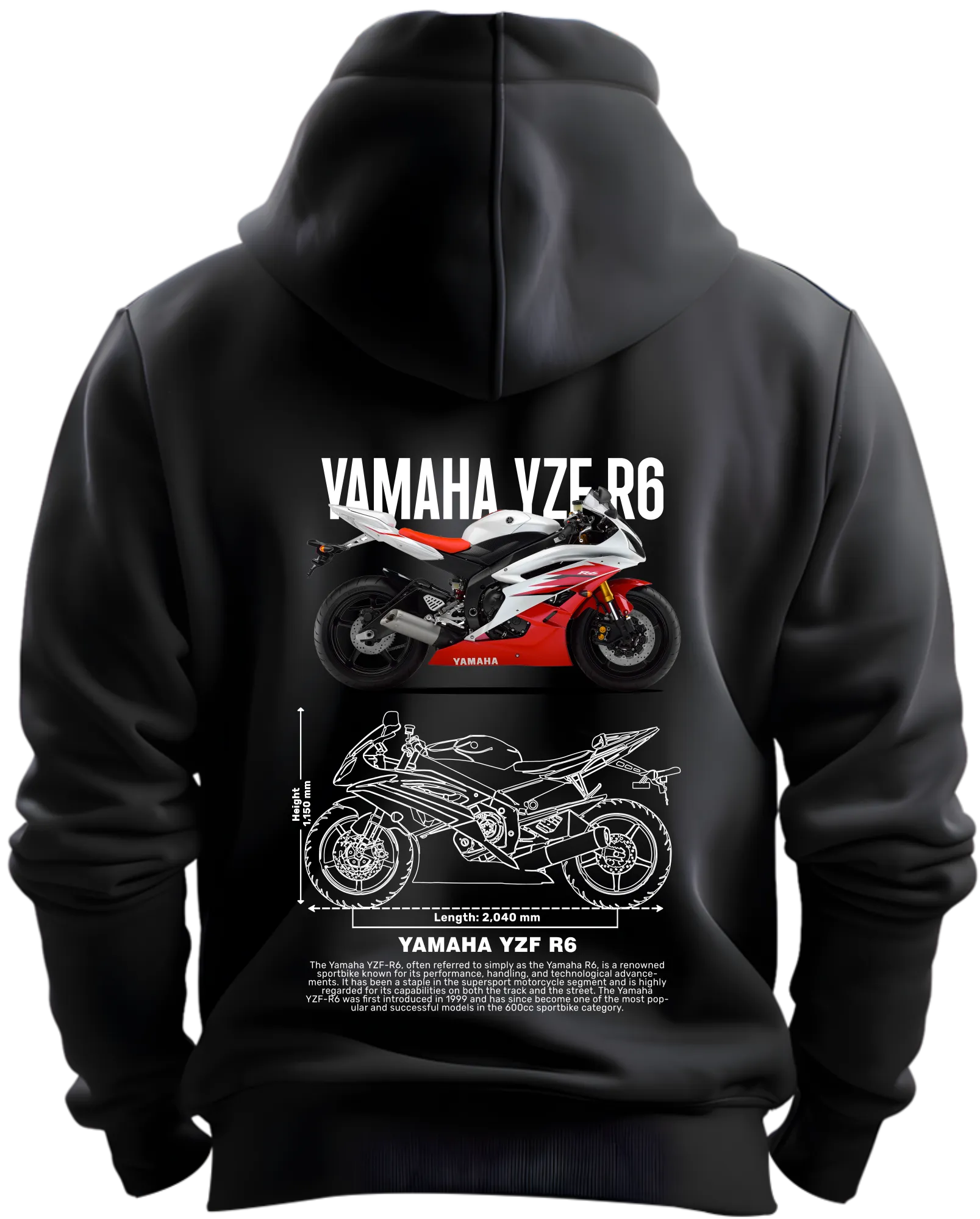 Buzo Yamaha YZF R6 01