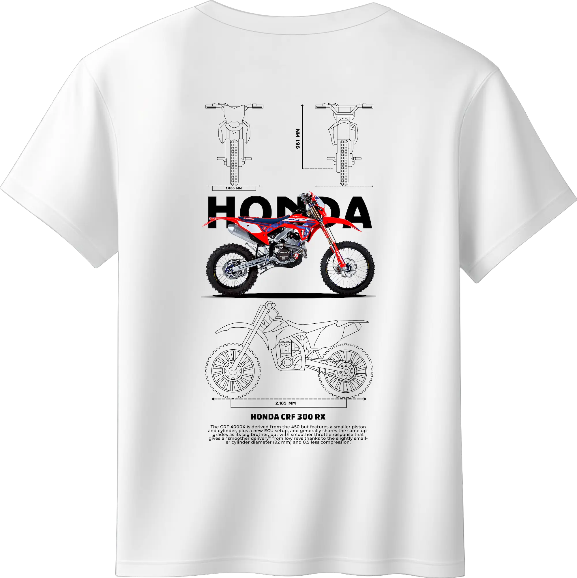 Remera Honda CRF 300RX