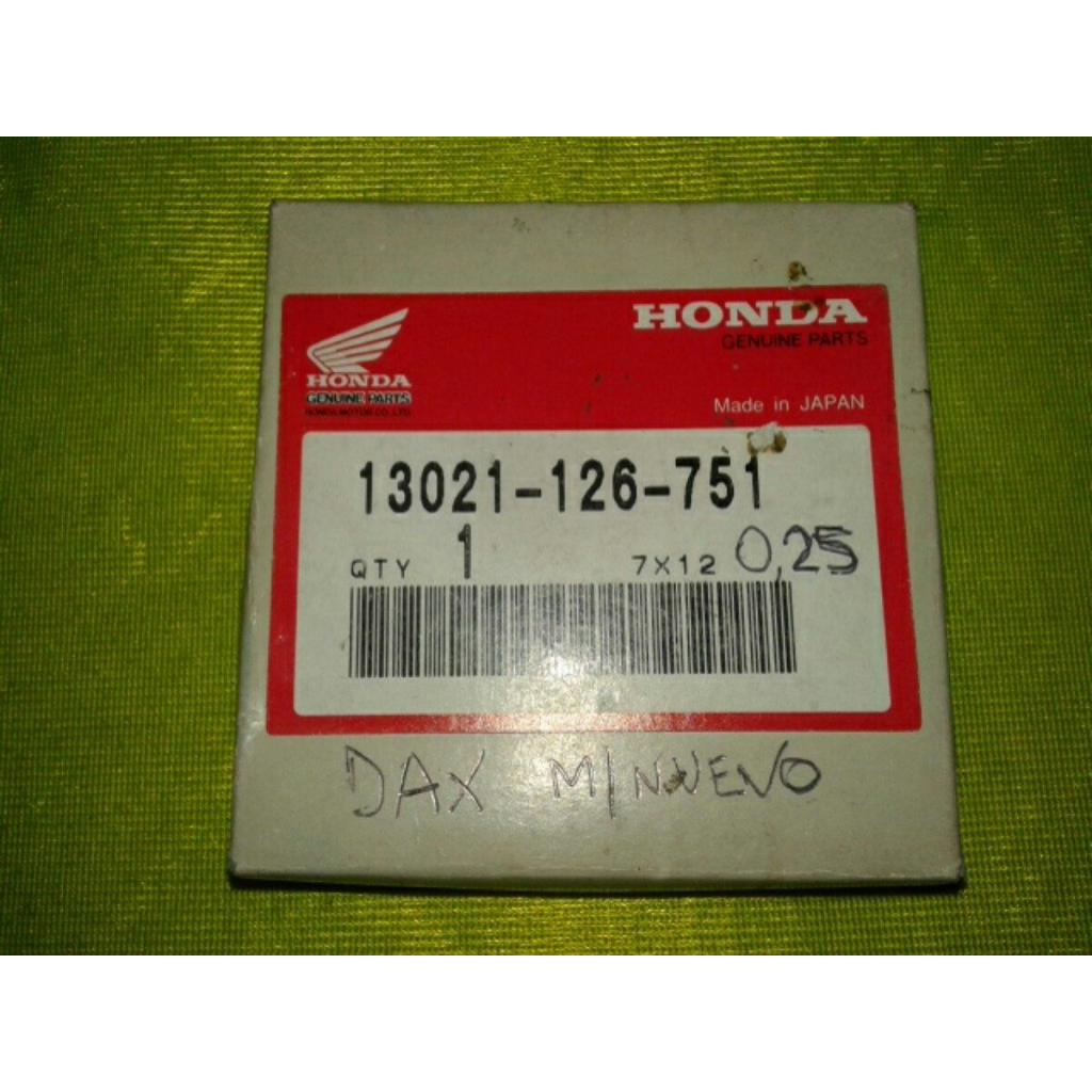 Aros Honda Dax Modelo Nuevo 0,25mm Original