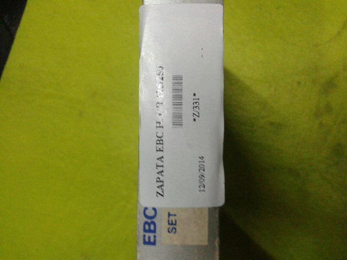 Zapata Ebc Honda Cr 125/250 en CABA