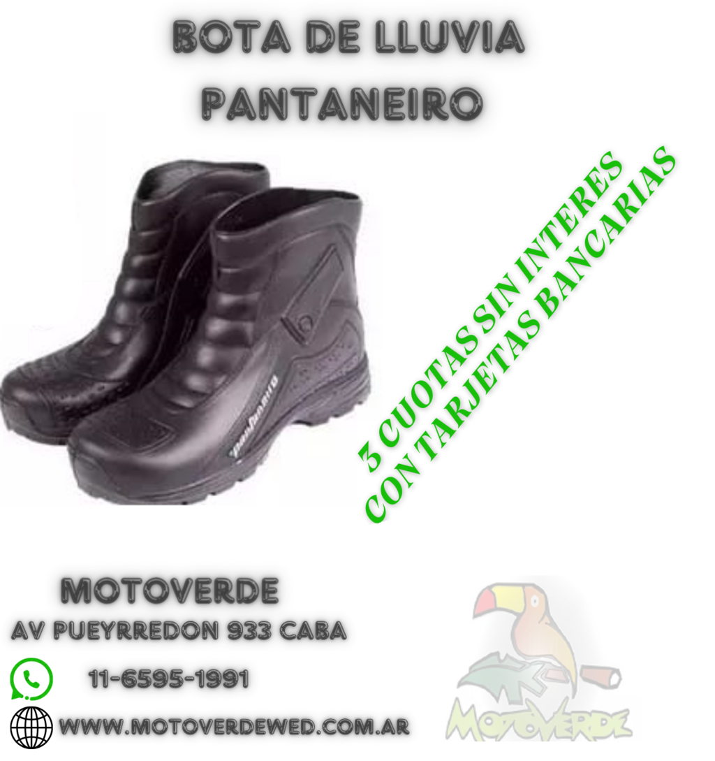 BOTA DE LLUVIA PANTANEIRO en CABA