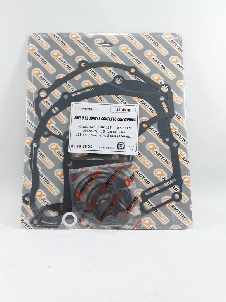 JUNTA YAMAHA YBR 125 MOTOR ALFA C/ ORING