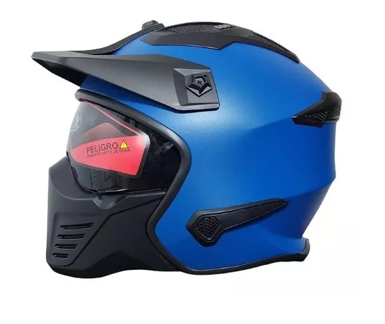 CASCO AVX FS-726 AZUL MATE en CABA
