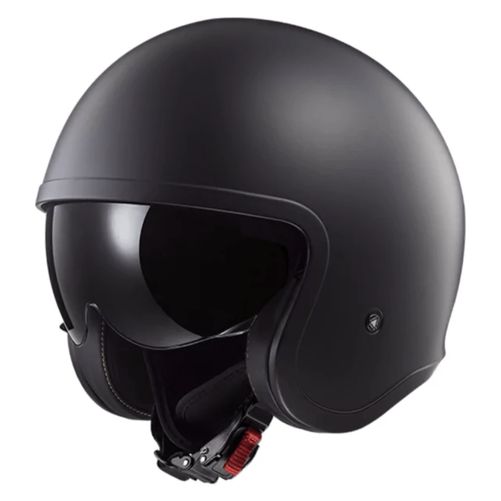CASCO LS2 599 SPITFIRE MONO MATT BLACK en CABA
