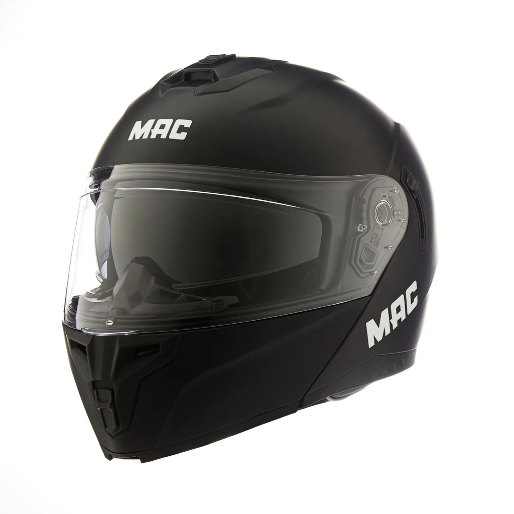 CASCO MAC FF166 BLAZE SOLID BK/MT MATE en CABA