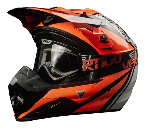 CASCO VERTIGO MZ3 NARANJA MATE en CABA
