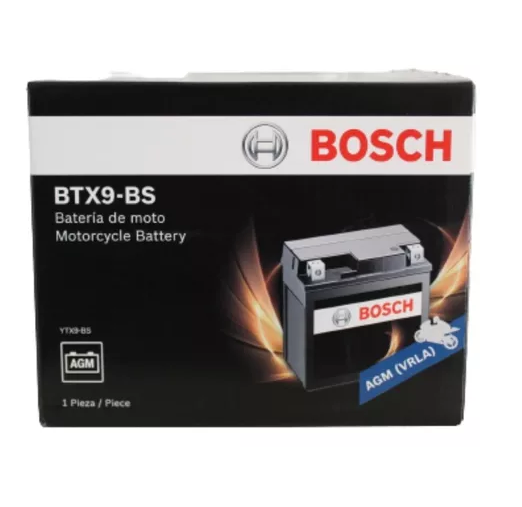 BATERIA YTX9-BS BOSCH BTX9 en CABA