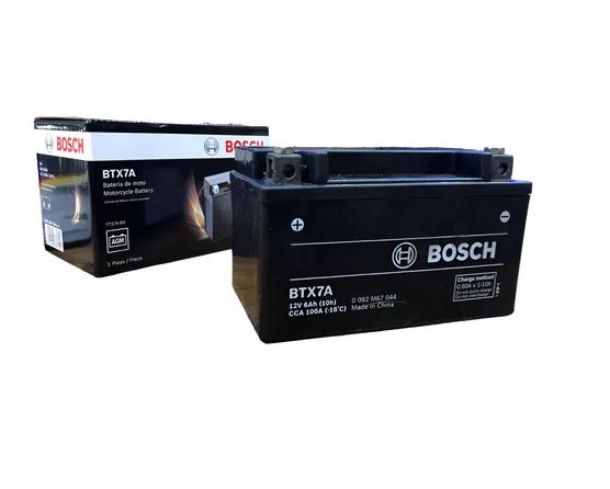 BATERIA YTX7A-BS BOSCH=BTX7A en CABA