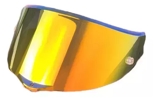 Visor Agv Corsa Pista Gp Veloce Espejado Naranja Rojo en CABA