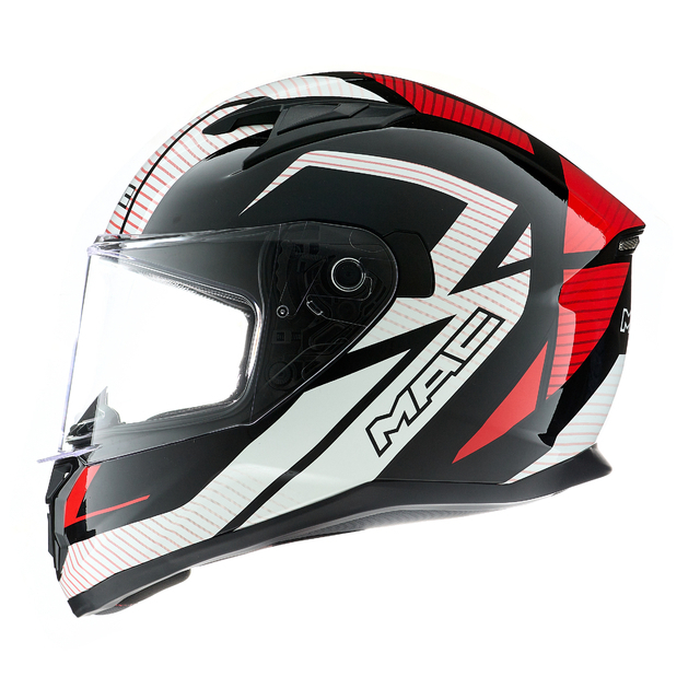 CASCO MAC 825 SPEED GRAFICA SUZUKA BLA WHI RED en CABA