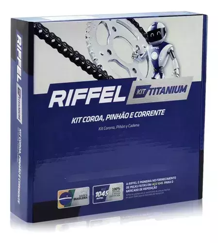 KIT DE TRANSMISION HONDA 250 TWISTER 37/13 RIFFEL