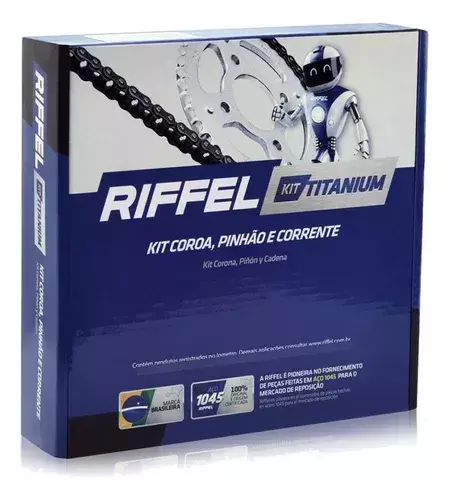 KIT DE TRANSMISION SUZUKI 150 GIXXER 45/15 RIFFEL en CABA