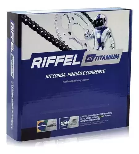 KIT DE TRANSMISION YAMAHA 250 XTZ 520.39/13 RIFFEL