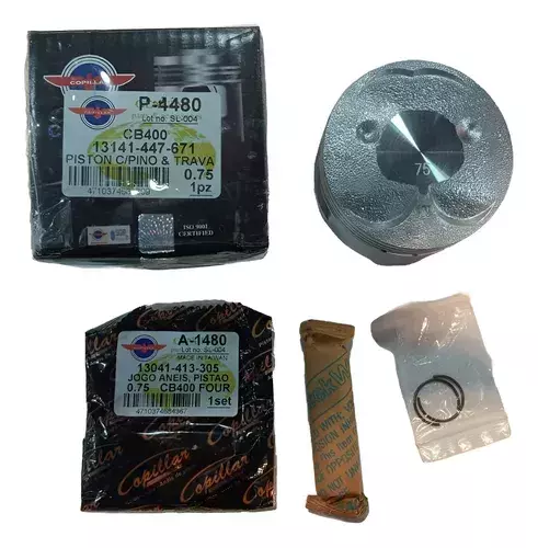 Kit Pistón Honda cb 400 0.75 mm en CABA