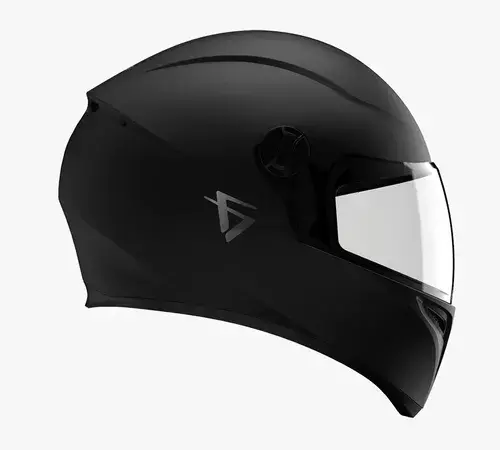 Casco Vértigo V50 Monochrome Negro Mate en CABA