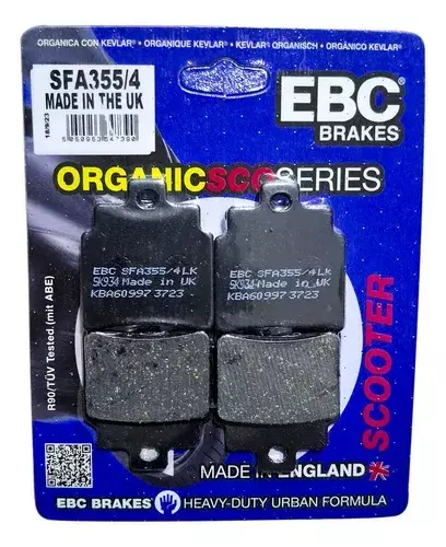 Pastilla De Freno FA 355/4 EBC Kevlar en CABA
