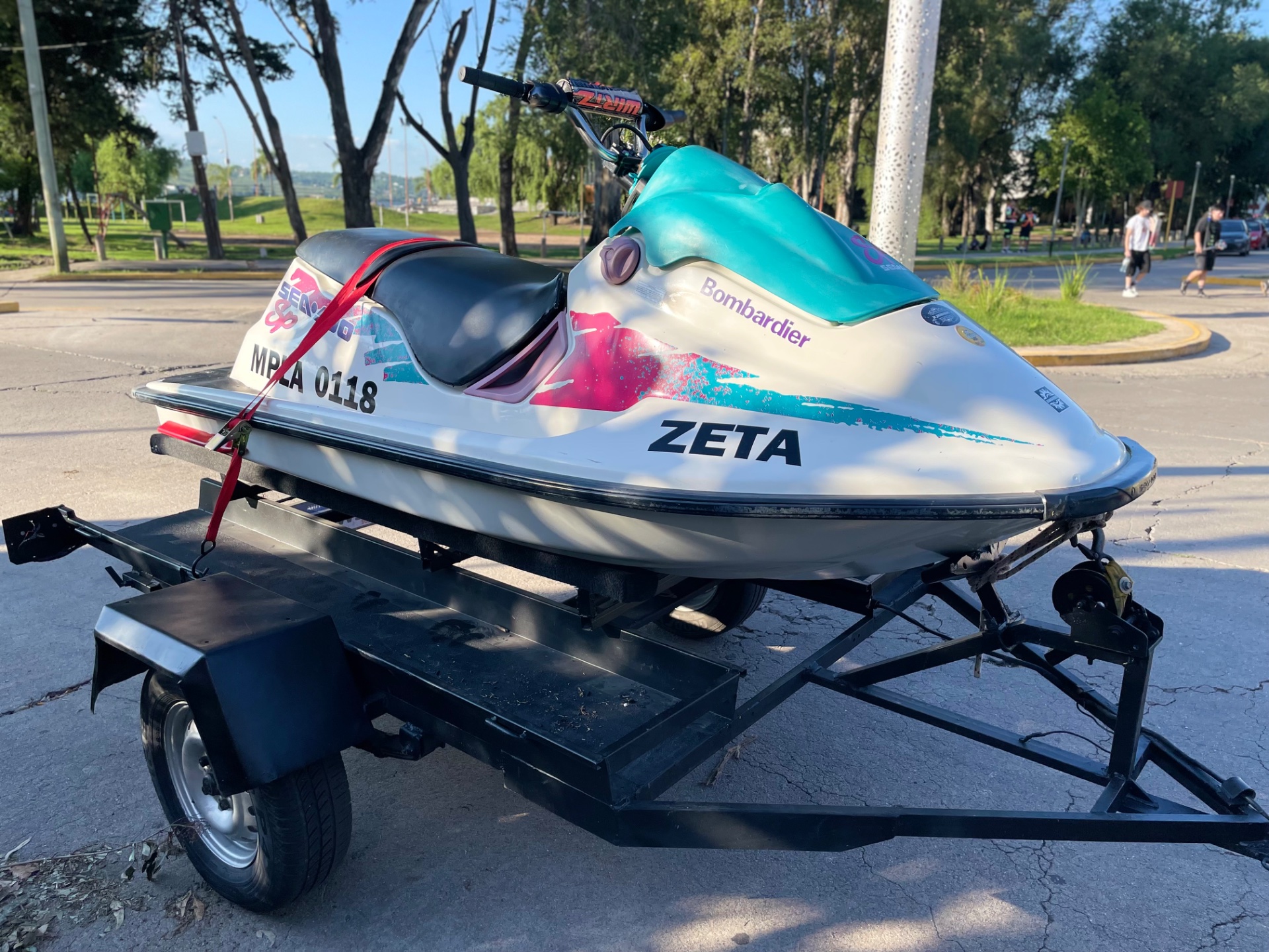 Sea doo 1996 bombardier sp 580