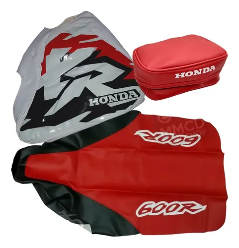 Funda Asiento Y Tanque + Bolso Para Xr 600 Xr600 Xr600r 1997 Rojo en CABA