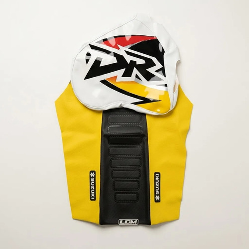 Funda Asiento Suzuki Dr350 Mmcd Motoshop Grip Exterior S Amarillo en CABA
