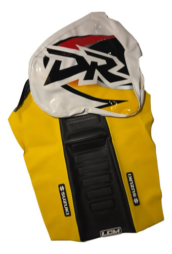 Kit Funda Tanque Y Asiento Para Suzuki Dr350 Dr 350 Lcm Grip Amarillo en CABA