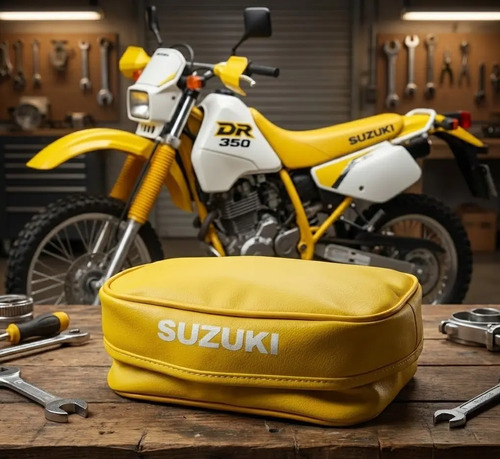Bolso Porta Herramientas Cartuchera Para Suzuki Dr Amarillo Amarillo en CABA