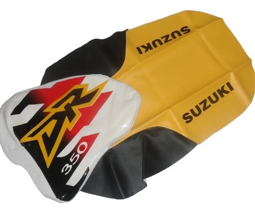 Kit Funda Asiento + Funda Tanque Para Suzuki Dr350 Dr 350 98 Amarillo en CABA