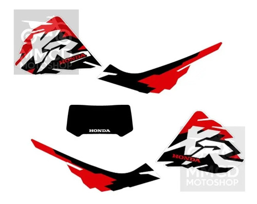 Graficas Calcos Para Xr650l Xr 650l 97 Gruesas Brillosas en CABA