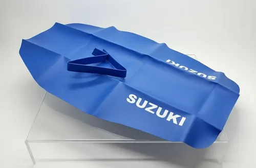 Funda Asiento Tapizado Para Suzuki Dr 350 / Dr350 / Dr350s Azul en CABA