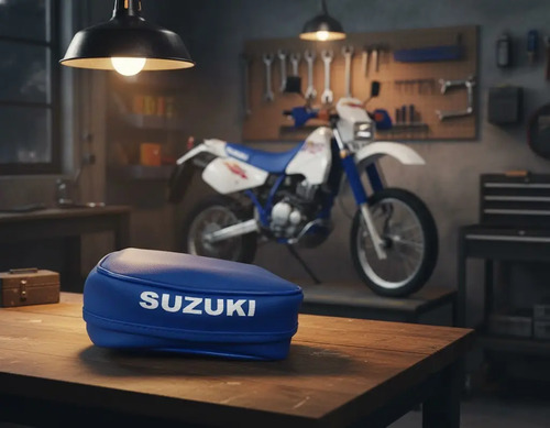 Bolso Porta Herramientas Cartuchera Para Suzuki Dr 350 Azul Azul en CABA