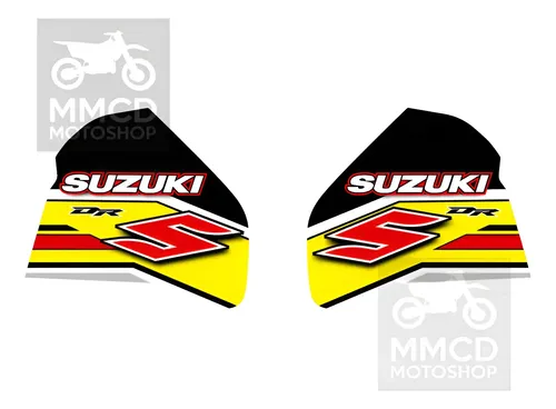 Calcos Gráficas Suzuki Dr 350 Dr350 Dr350 Amarillo Laminado  en CABA