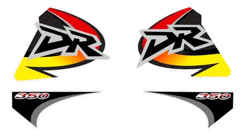 Graficas Calcos Suzuki Dr350 Dr 350 99 Glos Gruesas Brilloso en CABA