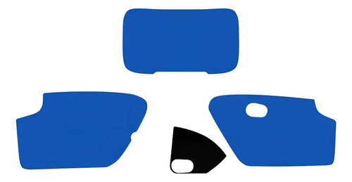 Calcos Cachas Porta Farol Para Xr250 Xr 250 88-95 Azul Claro en CABA