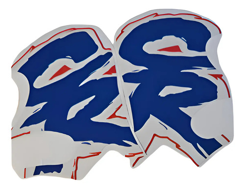 Gráficas Calco Deflectores P/ Honda Cr500 Cr 500 93 Gruesas en CABA