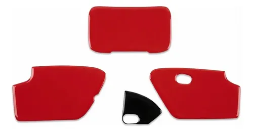 Calcos Graficas Cachas Y Porta Farol Para Honda Xr250 Rojo en CABA
