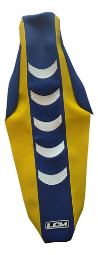 Funda Asiento Para Husqvarna Tc 85 2018 24 Azul Amarillo Lcm Azul en CABA