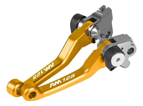 Manijas Palancas De Freno Embrague P/ Suzuki Rm 125 1996 03 Amarillo en CABA