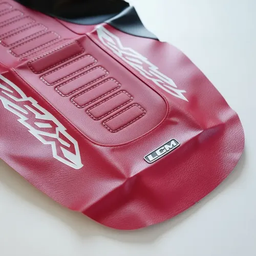 Funda Asiento Lcm Para Xr 250r Xr250 1996 A 2000  Negro Rojo Rojo en CABA