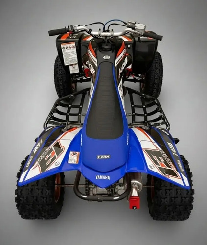 Fundas Asiento Para Yamaha Raptor 700 Lcm Grip Negro-azul Negro en CABA