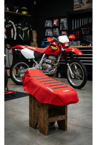 Funda Asiento Para Xr250r Xr 250 Xr250 1996-02 Roja Y Negra Rojo en CABA