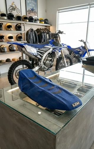 Funda Asiento Tapizado Grip P/ Yamaha Wr250f Wr450f 2006-13 Azul en CABA