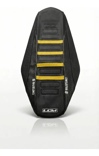 Funda Asiento Lcm P/ Suzuki Rmz 250 Rmz 450 Negro Amarillo Negro en CABA