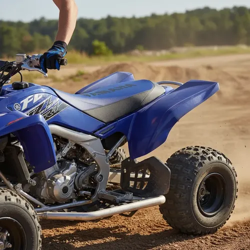 Funda Asiento Lcm Ultragrip Para Yamaha Yfz450r Azul en CABA