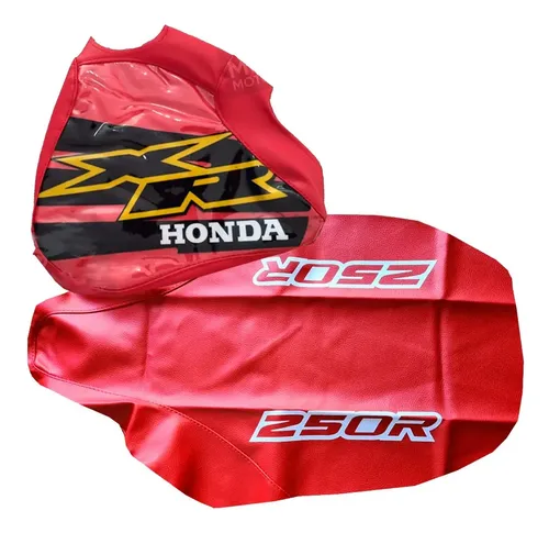 Funda Asiento + Funda Tanque Para Xr 250r Xr250 2000 Rojo Rojo en CABA