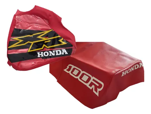 Funda Asiento + Funda Tanque Para Xr 100r Xr100 2000 Rojo Rojo en CABA