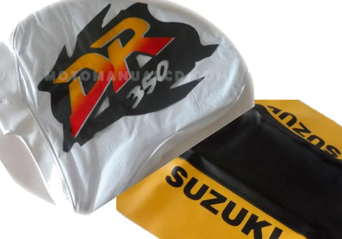 Kit Funda Asiento + Funda Tanque Suzuki Dr 350 Dr350 Amarill Amarillo
