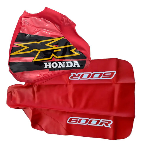 Funda Asiento Y Tanque Para Xr 600r Xr600 Xr 600 2000 Rojo Rojo en CABA