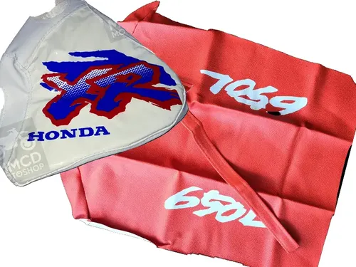Funda Asiento Funda Tanque Para Honda Xr 650l Xr650l 1993 Naranja Oscuro en CABA