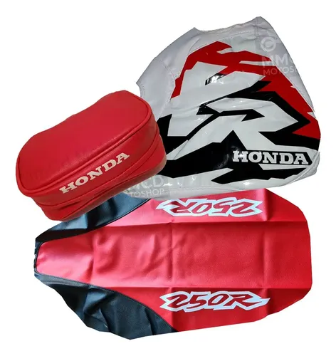 Funda Asiento Funda Tanque Cartuchera Para Xr 250 Xr250 97 Rojo en CABA