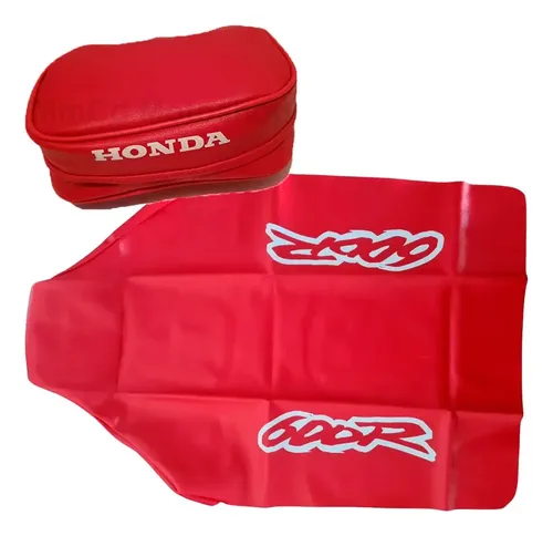 Funda Asiento Tapizado + Bolso Para Honda Xr 600r 1995 Rojo Rojo en CABA